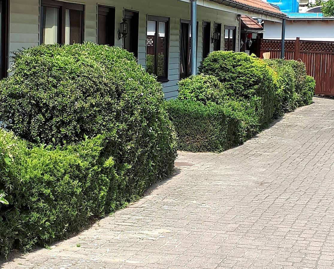 Motel Teterow Eksteriør bilde